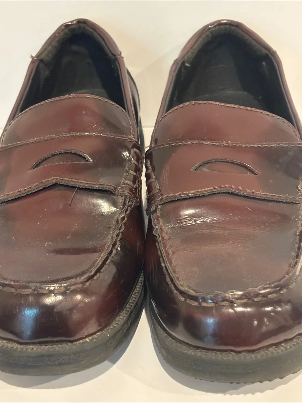 Kenneth Cole Reaction Boys Penny Loafers Size 5